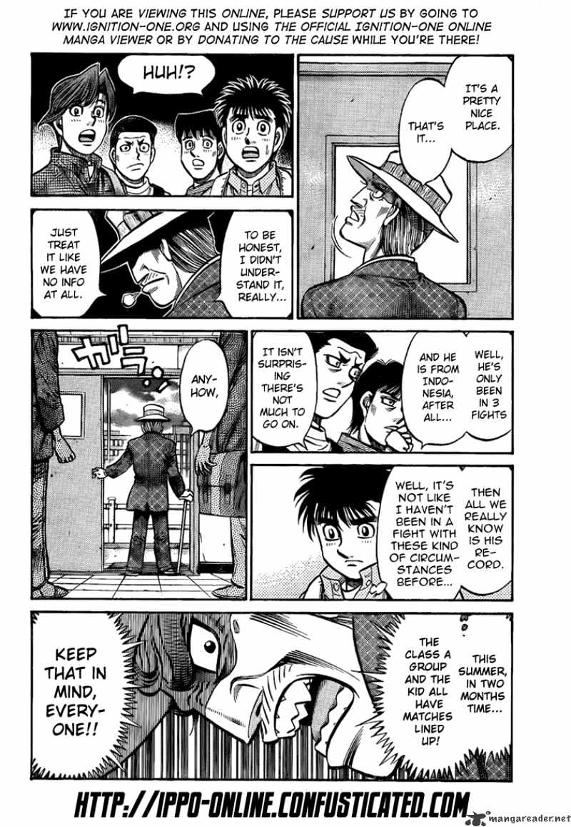 Hajime no Ippo: Fighting Spirit, Chapter 857 image 02